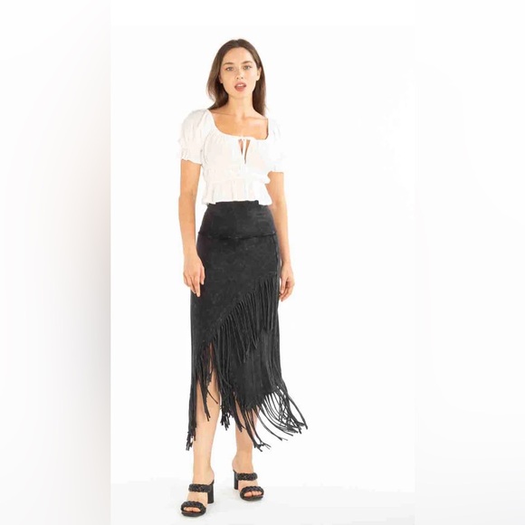 Paloma Fringe Skirt - Picture 3 of 8